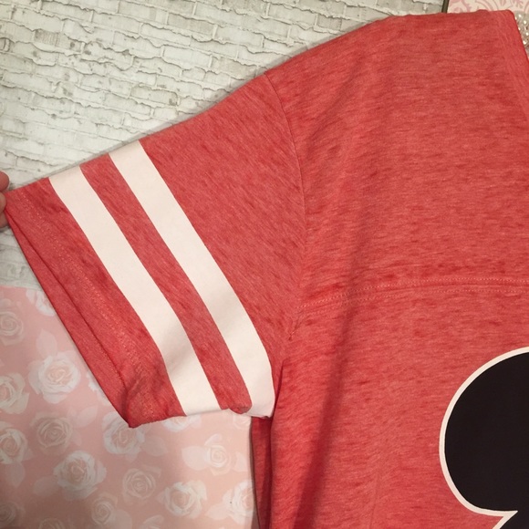 Disney | Mickey Mouse Red Baseball Tee Shirt - Picture 3 of 8